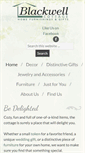 Mobile Screenshot of blackwellcottage.com